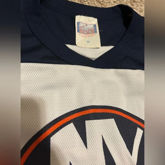 Vintage NHL NY Islanders Yashin 79 Off The Bench Jersey long sleeve shirt size M - Picture 2 of 6